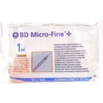 Insulinespuiten 1ml + naald 0,33x12,7mm U100